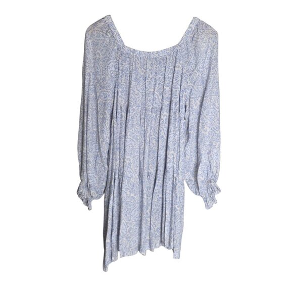 Women's - Patrons of Peace Blue Paisley Swing Dress, Size Small - Picture 7 of 8